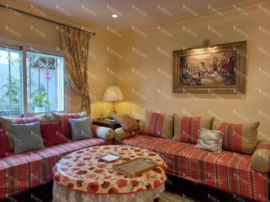 Villa De Luxe Familiale Au Emplacement De Tanger, Piscine Privee, Climatisation, Jardin Tropical & Parking - Location In !
