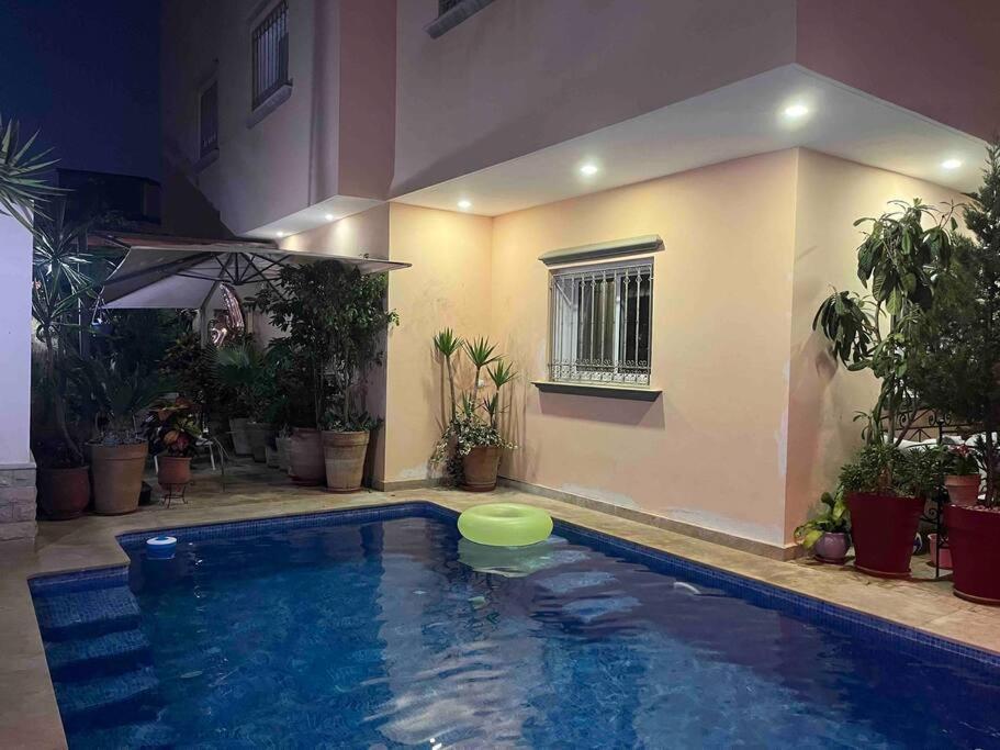 Villa De Luxe Familiale Au Emplacement De Tanger, Piscine Privee, Climatisation, Jardin Tropical & Parking - Location In ! Tanger