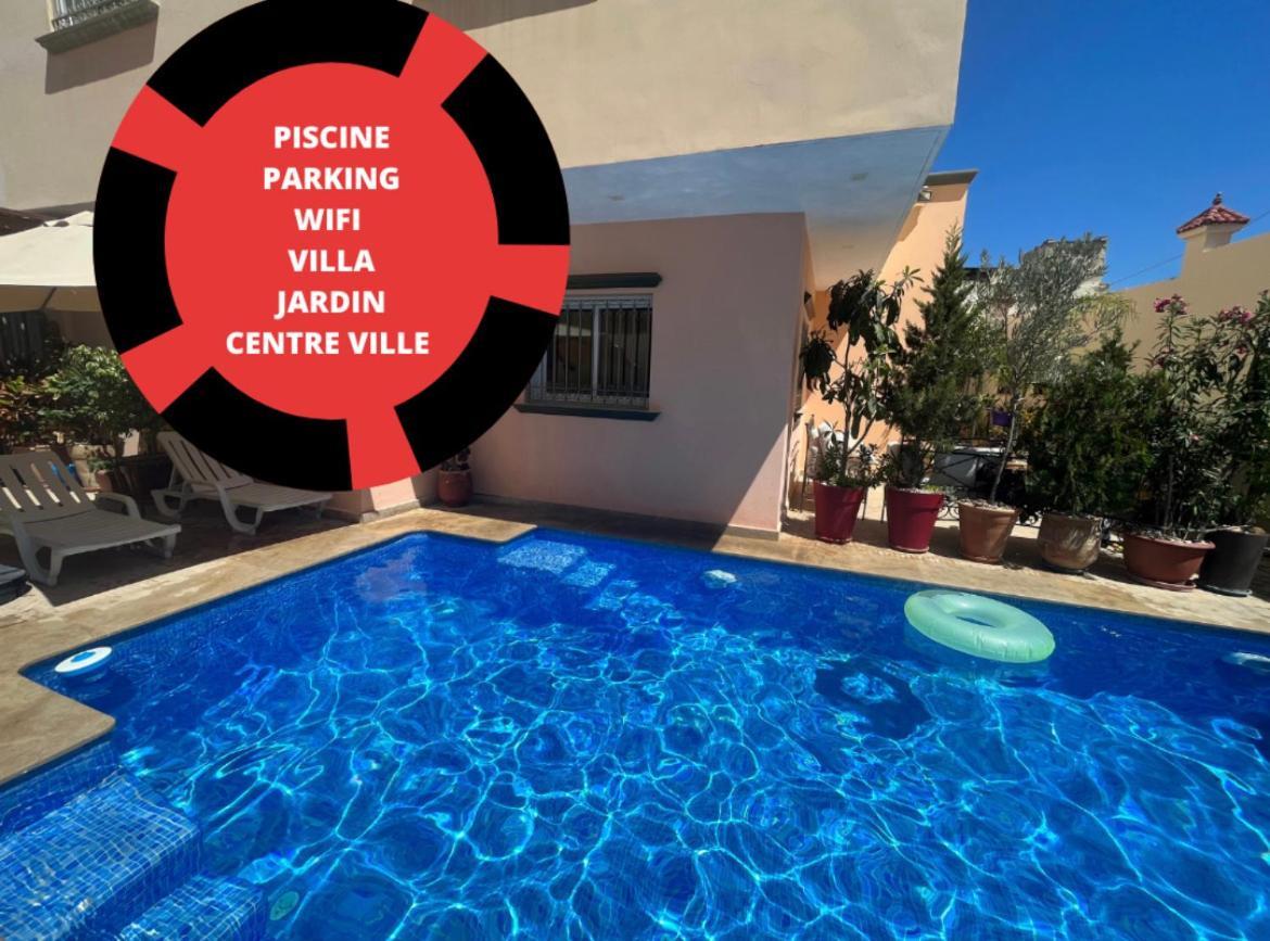 Villa De Luxe Familiale Au Emplacement De Tanger, Piscine Privee, Climatisation, Jardin Tropical & Parking - Location In !