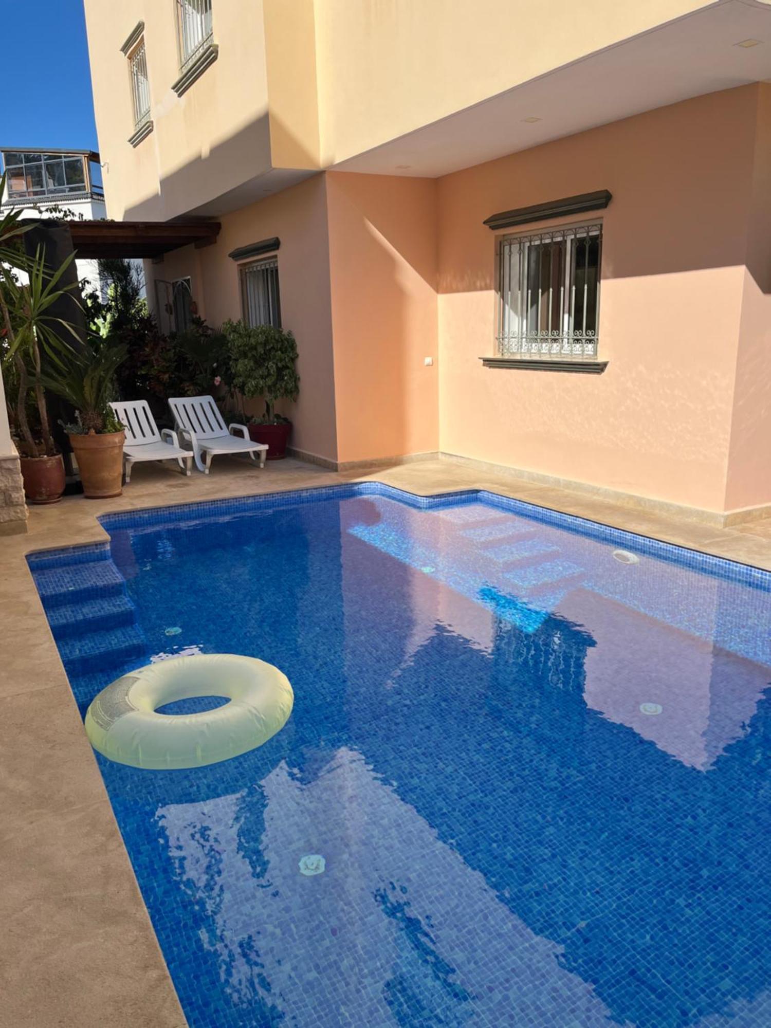De Luxe Familiale Au Emplacement De Tanger, Piscine Privee, Climatisation, Jardin Tropical & Parking - Location In ! Villa Tanger